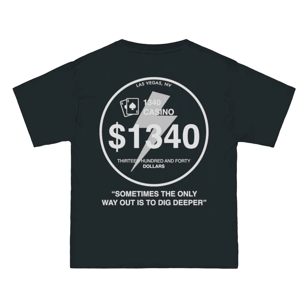 1340 CASINO CHIP - TSHIRT