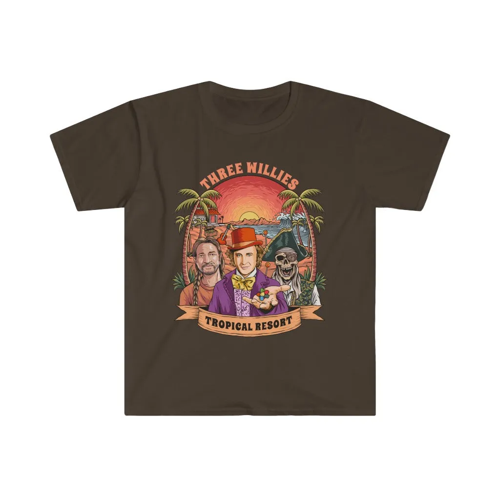 3 Willies Tee on Softstyle