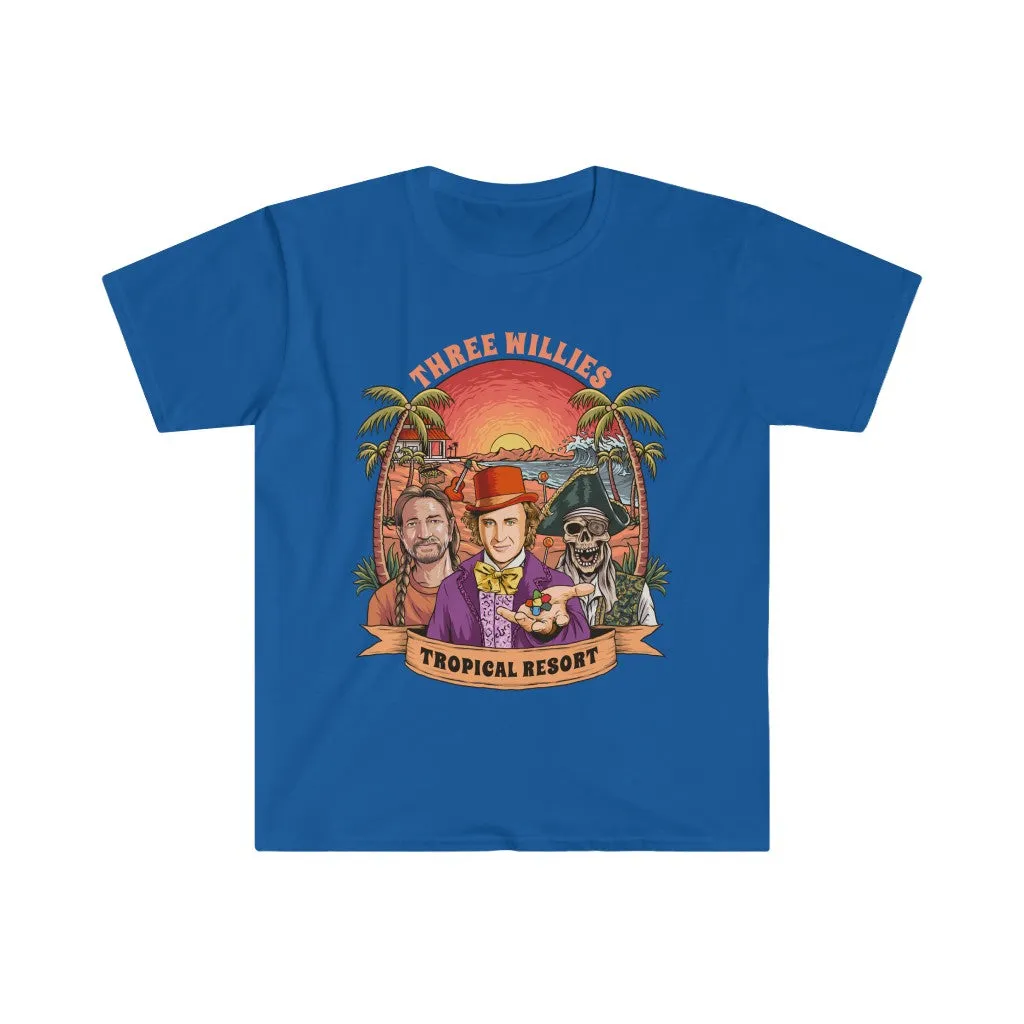 3 Willies Tee on Softstyle