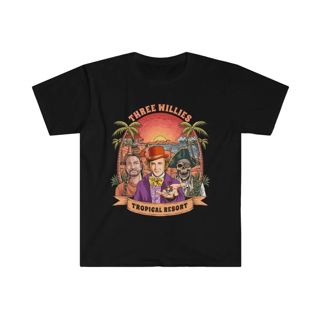 3 Willies Tee on Softstyle