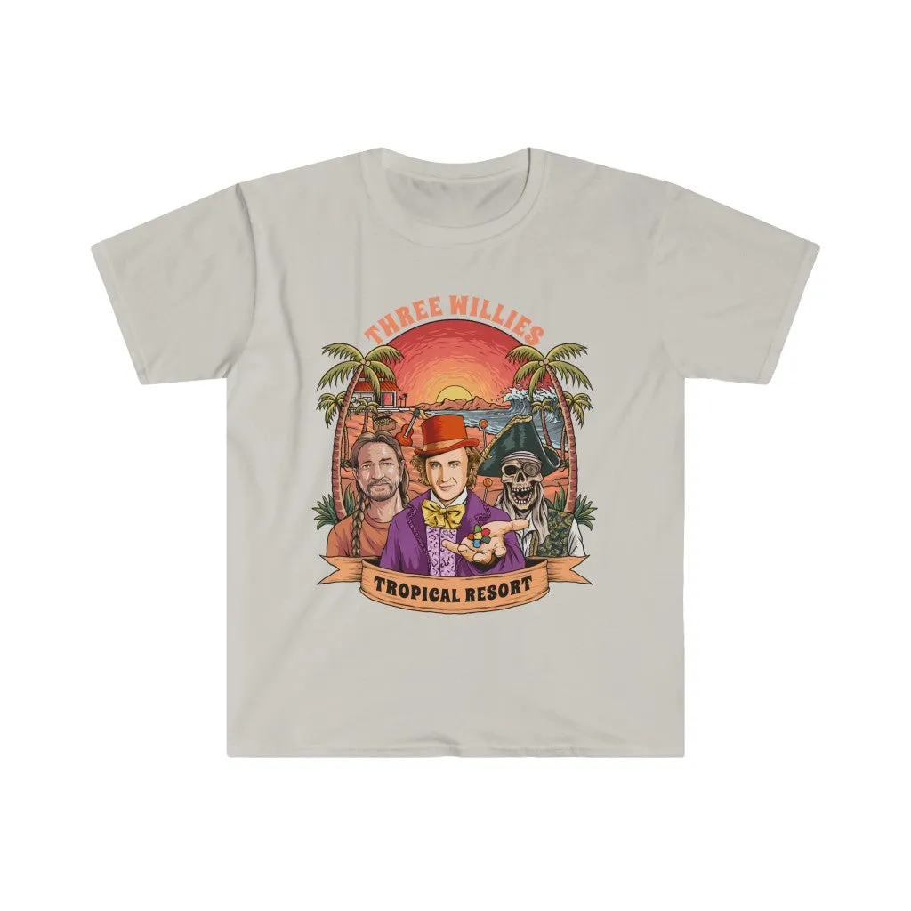 3 Willies Tee on Softstyle