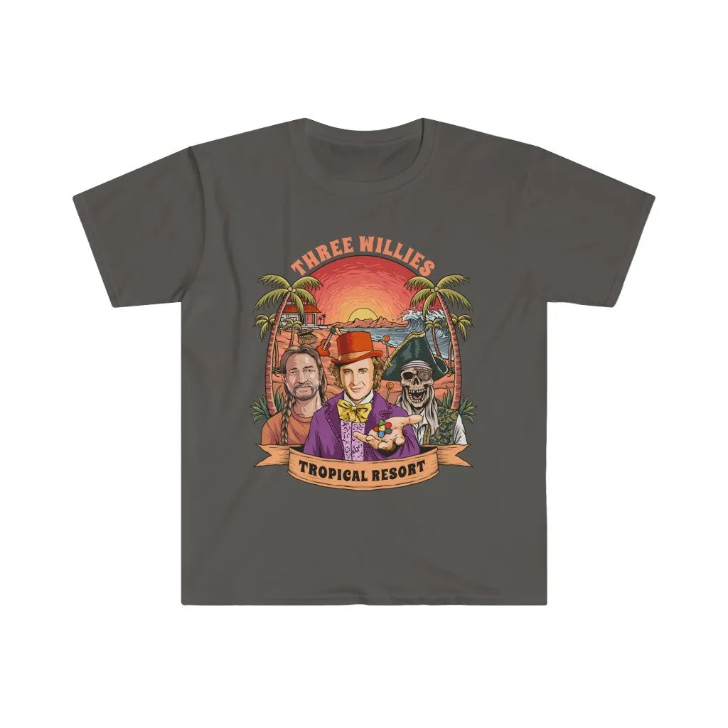 3 Willies Tee on Softstyle