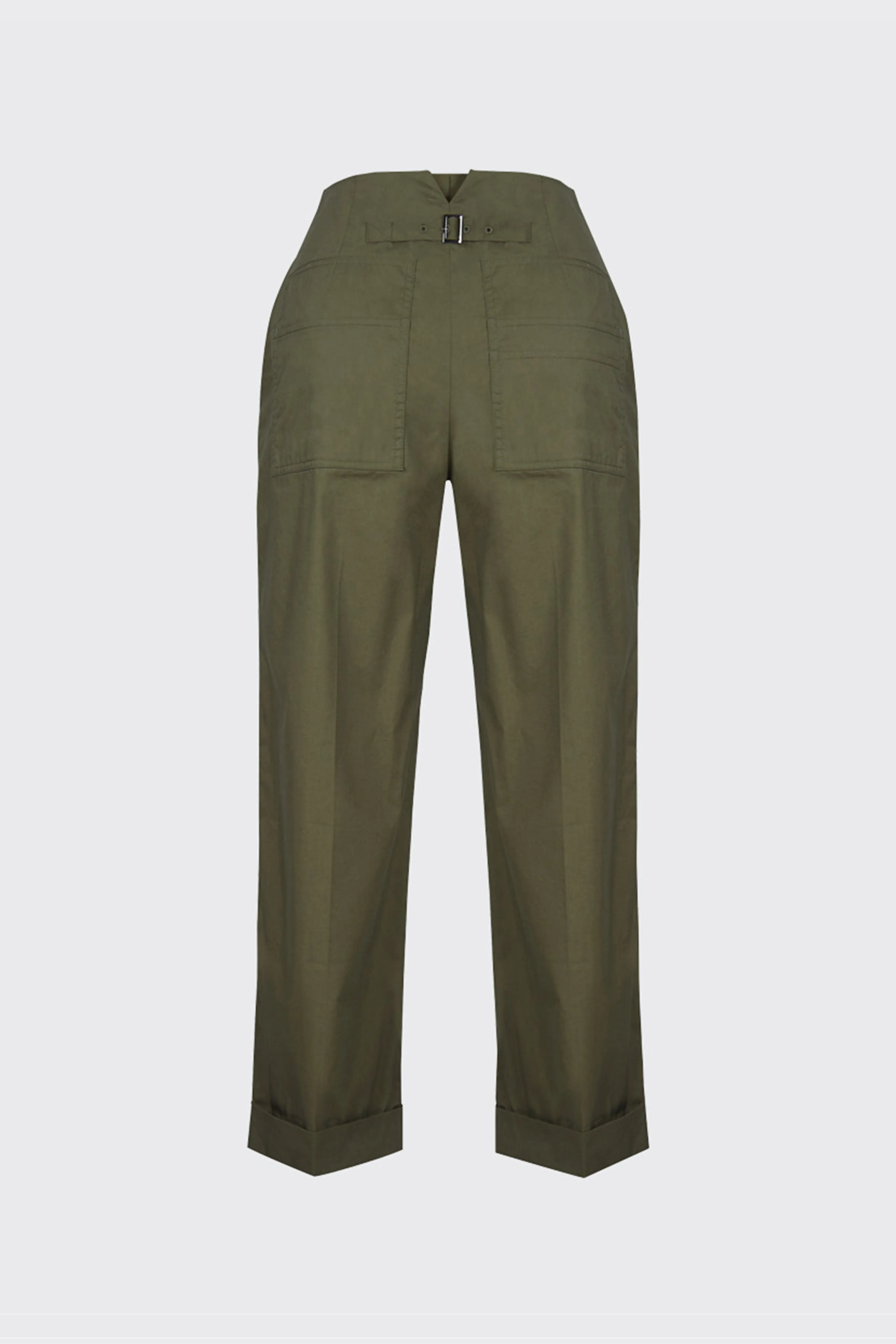 [60% OFF] Khaki archive back pocket trousers