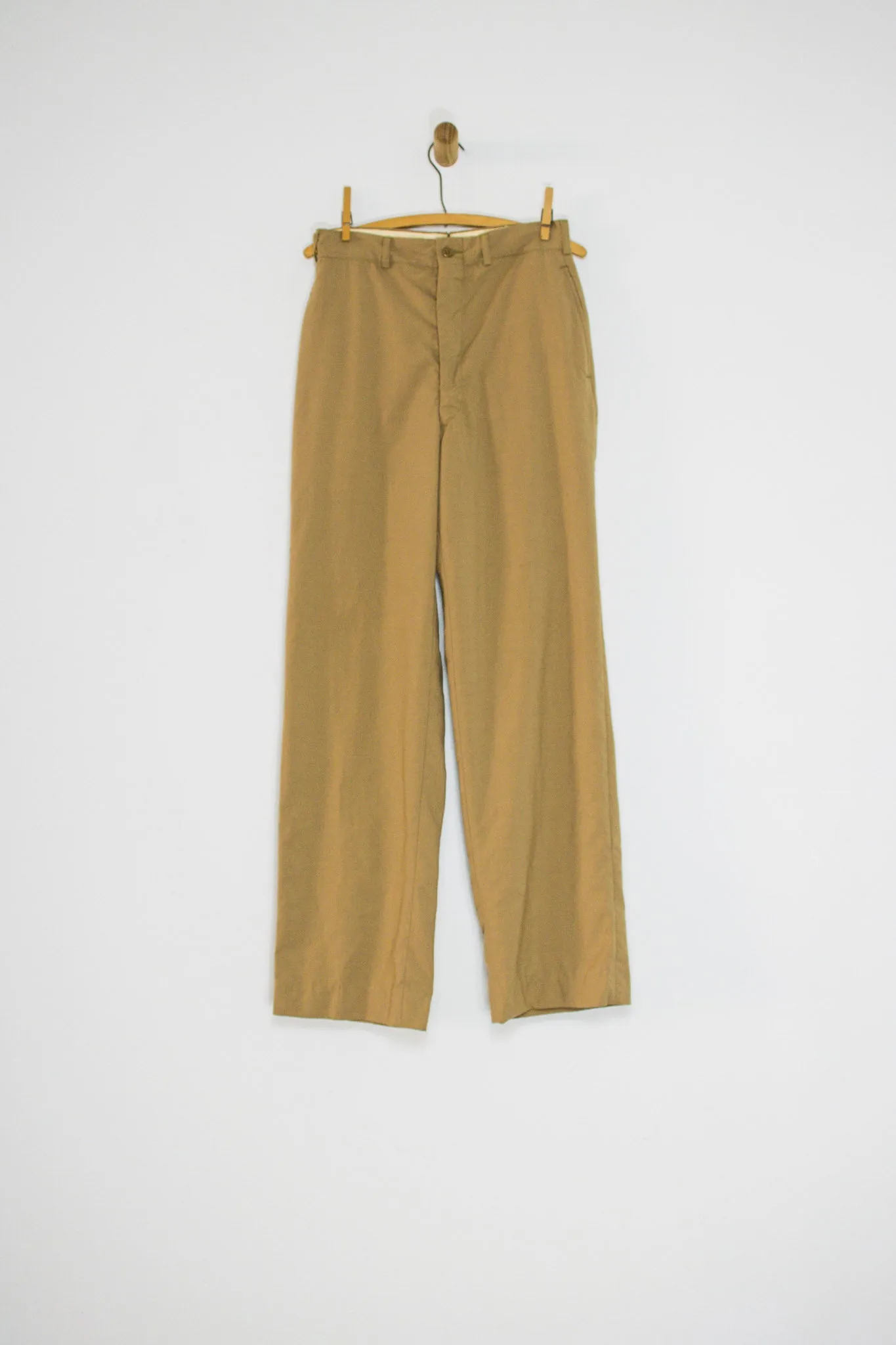 70's ARMY TROUSERS / 28