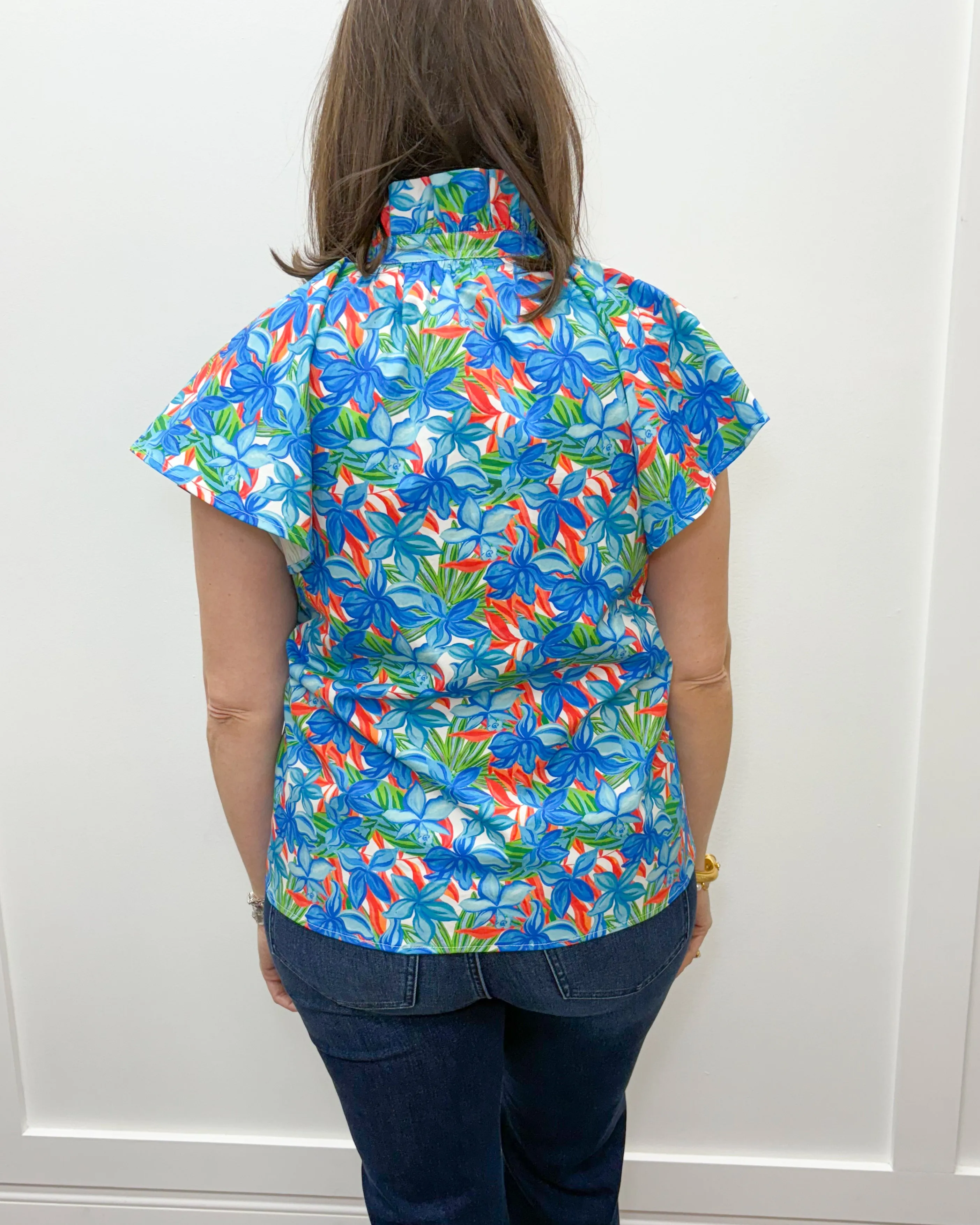 Adelyn Blouse - Firecracker