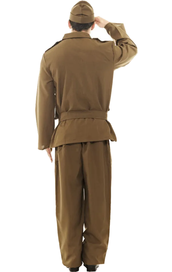 Adult Home Guard Army Costume