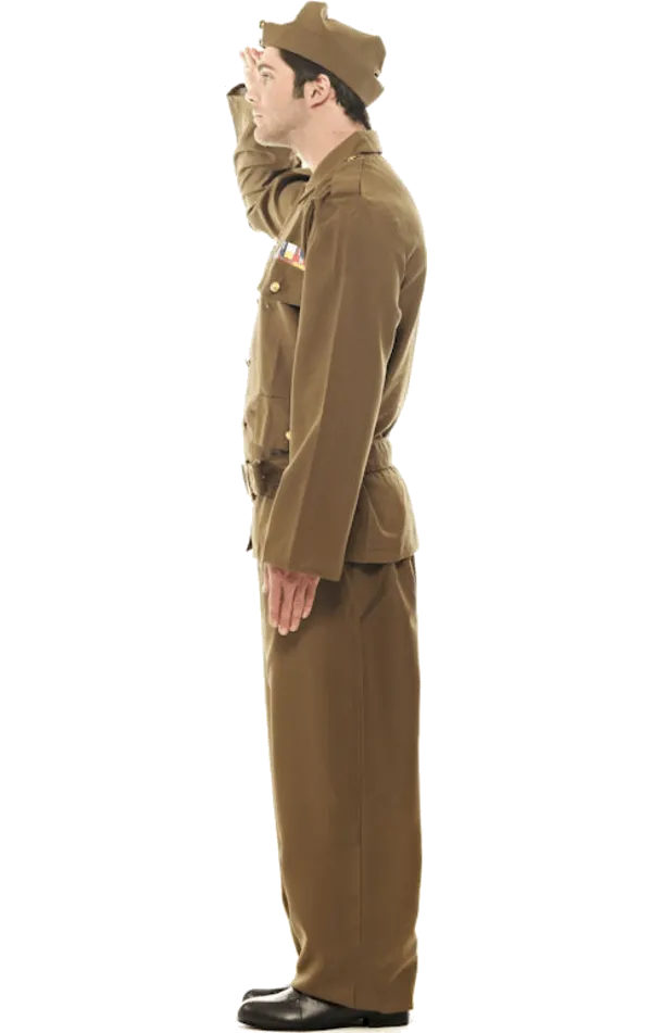 Adult Home Guard Army Costume