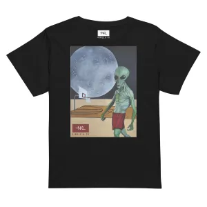 Alien Hoops T-Shirt | Cosmic Street Ballin'