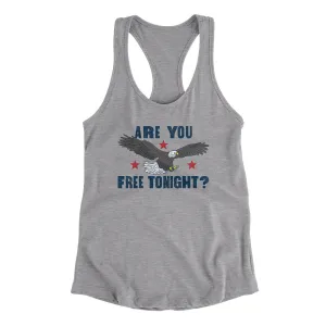 Are You Free Tonight Women's Racerback Tank
