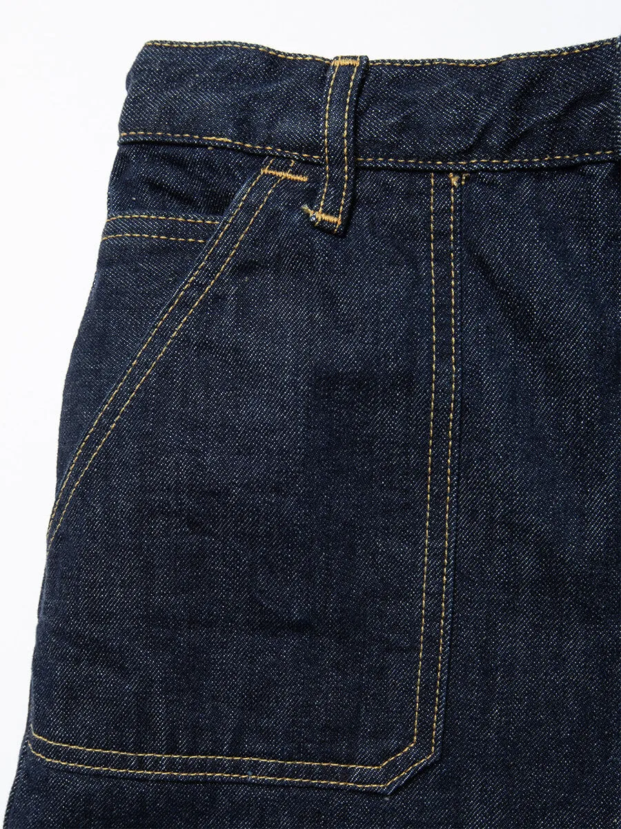 Asta Workwear Pants - One Wash Denim