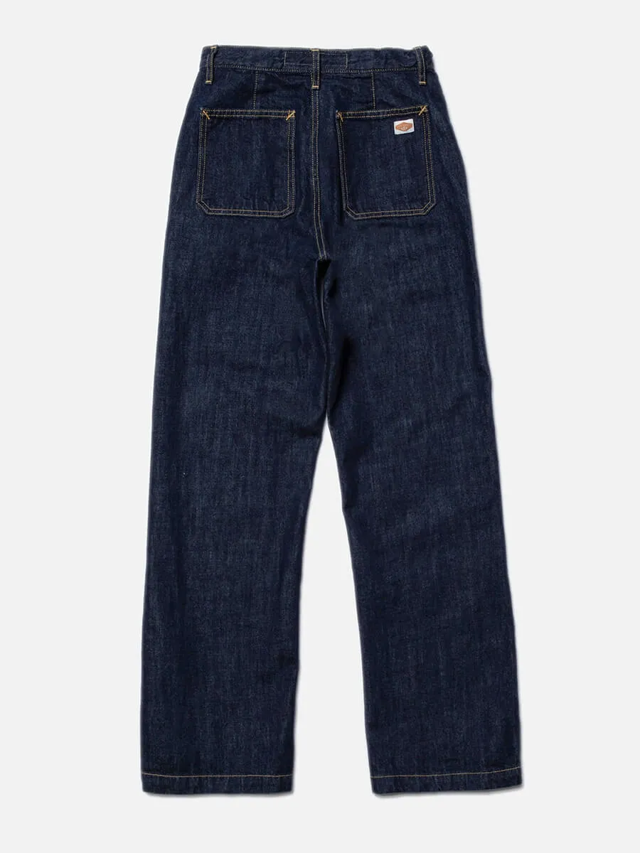Asta Workwear Pants - One Wash Denim