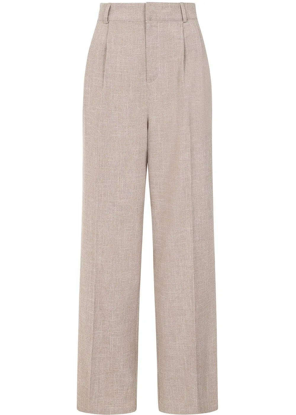 Banned Martha Sand Stripe 40's Trousers Biscuit