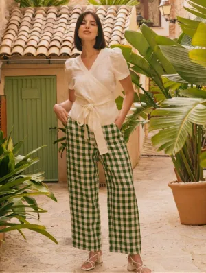 Barbora Linen Straight Leg Trousers | Multiple Colours