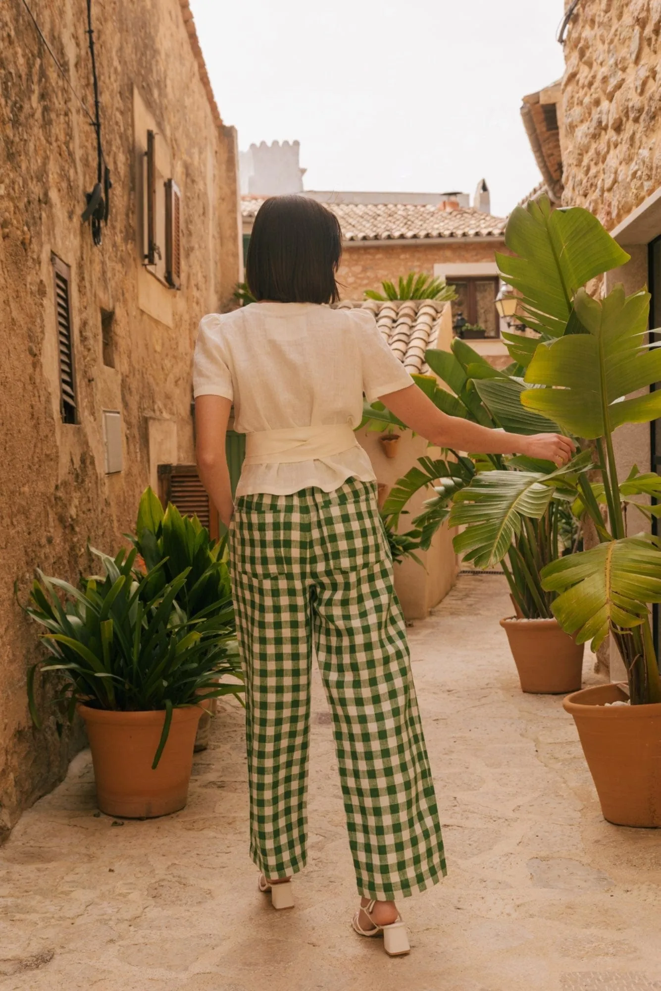 Barbora Linen Straight Leg Trousers | Multiple Colours