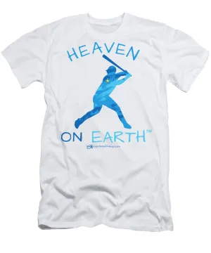 Baseball Heaven On Earth - Men's T-Shirt (Athletic Fit)