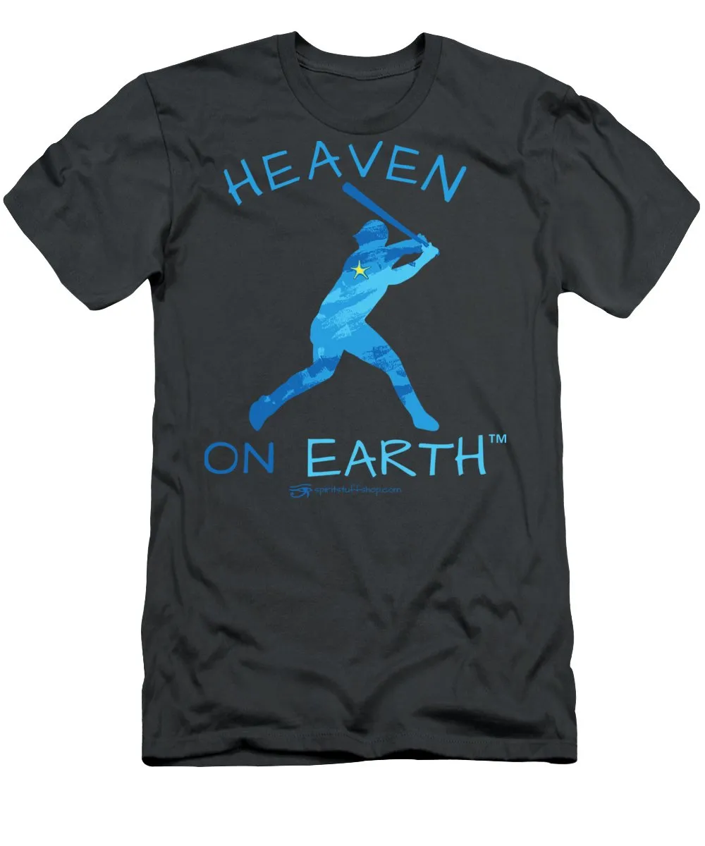 Baseball Heaven On Earth - Men's T-Shirt (Athletic Fit)