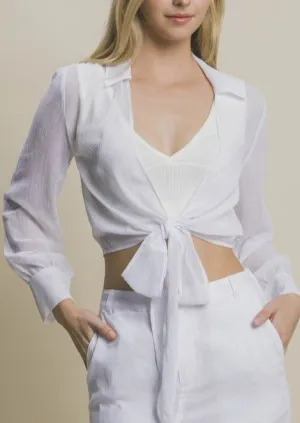 BETH top (OFF WHITE)