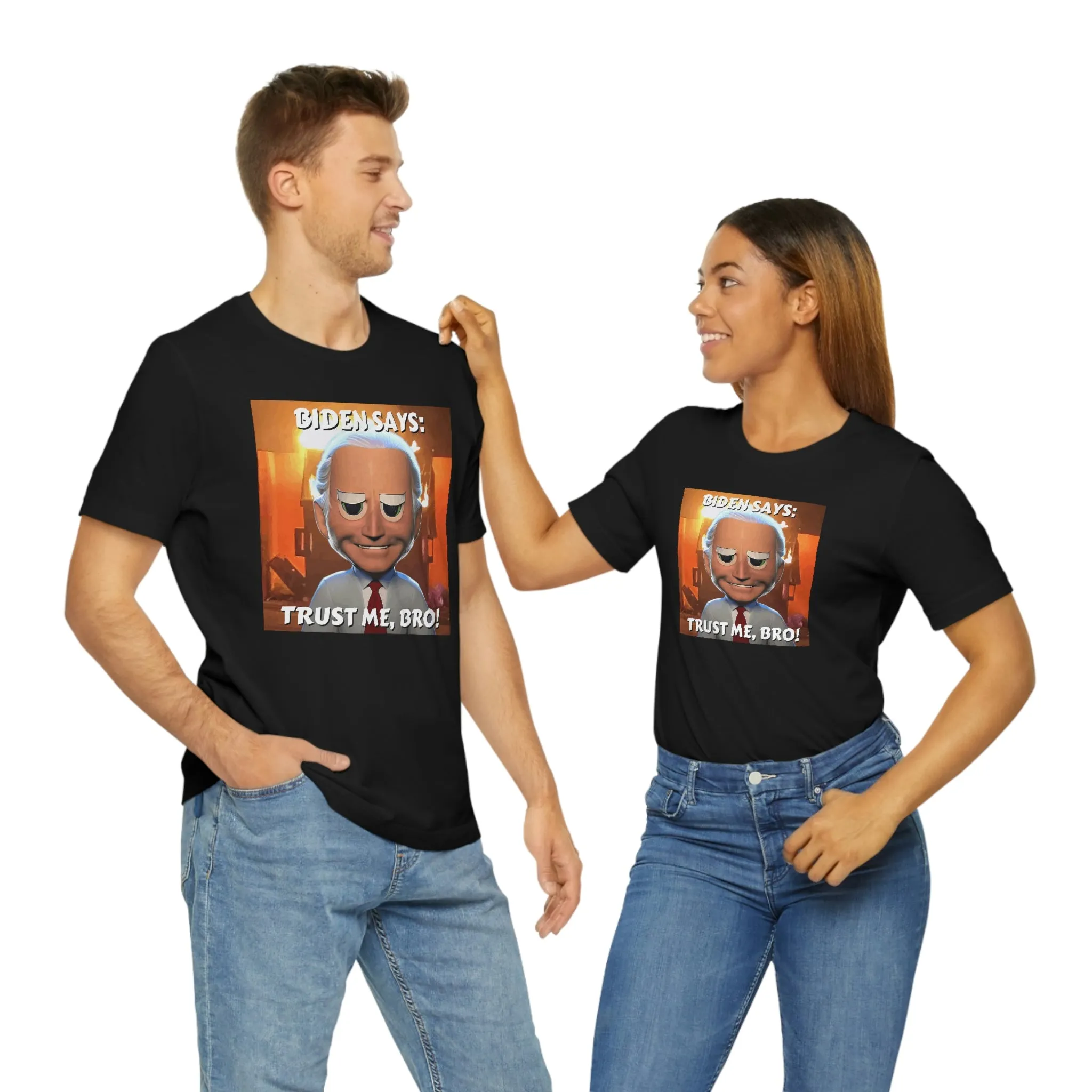 Biden Says: Trust Me, Bro! Short Sleeve Tee