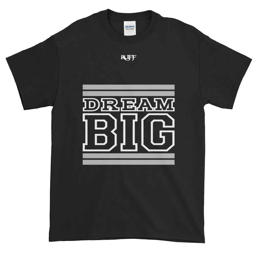Black Grey and White Short-Sleeve T-Shirt