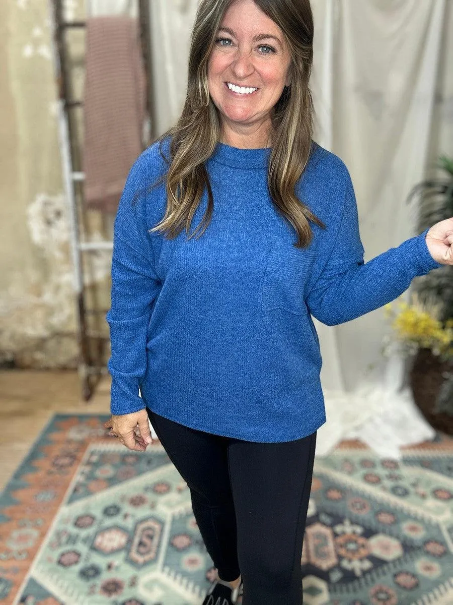 Brushed Sweater Top