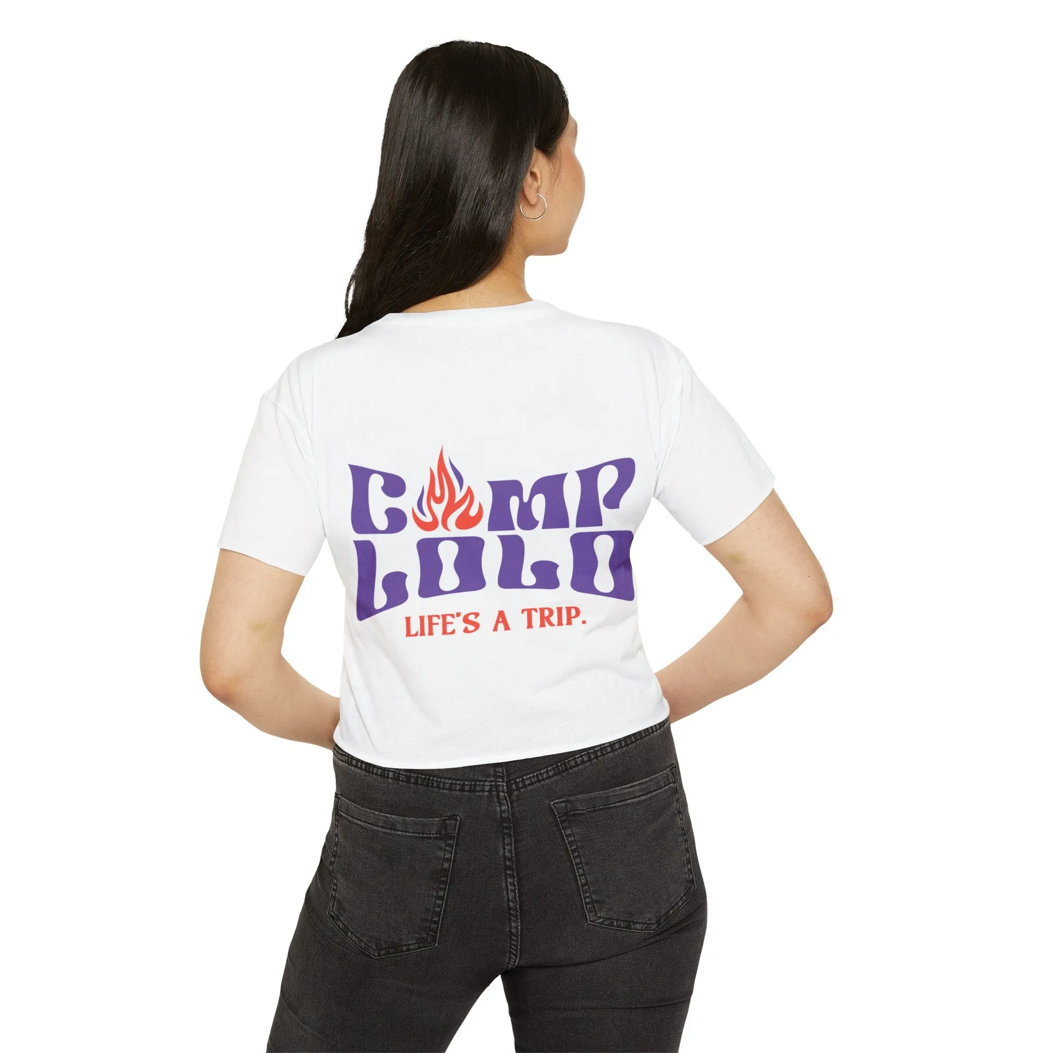 Camp Lolo Carnival Women's Festival Crop Top