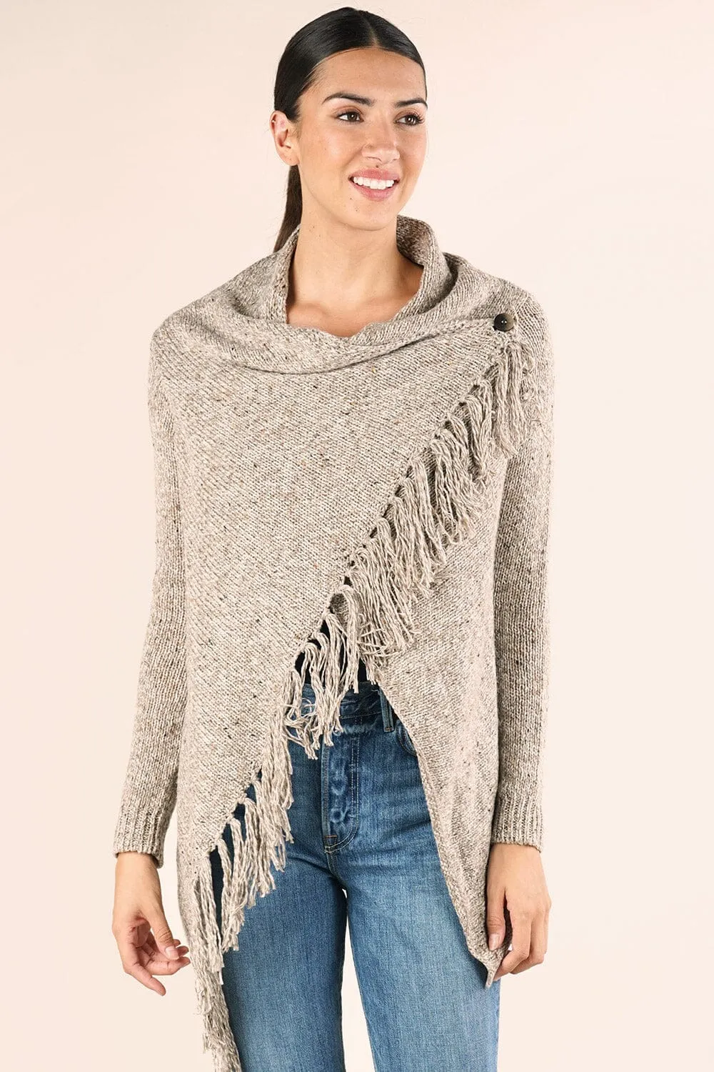 Carys Speckled Knit Sweater