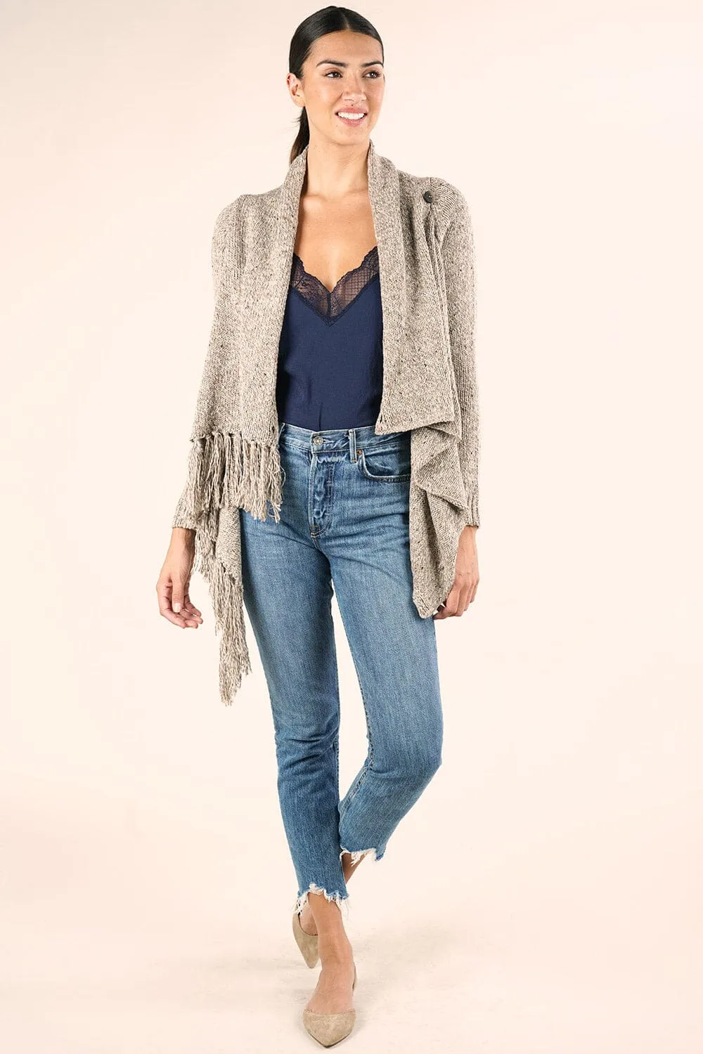 Carys Speckled Knit Sweater