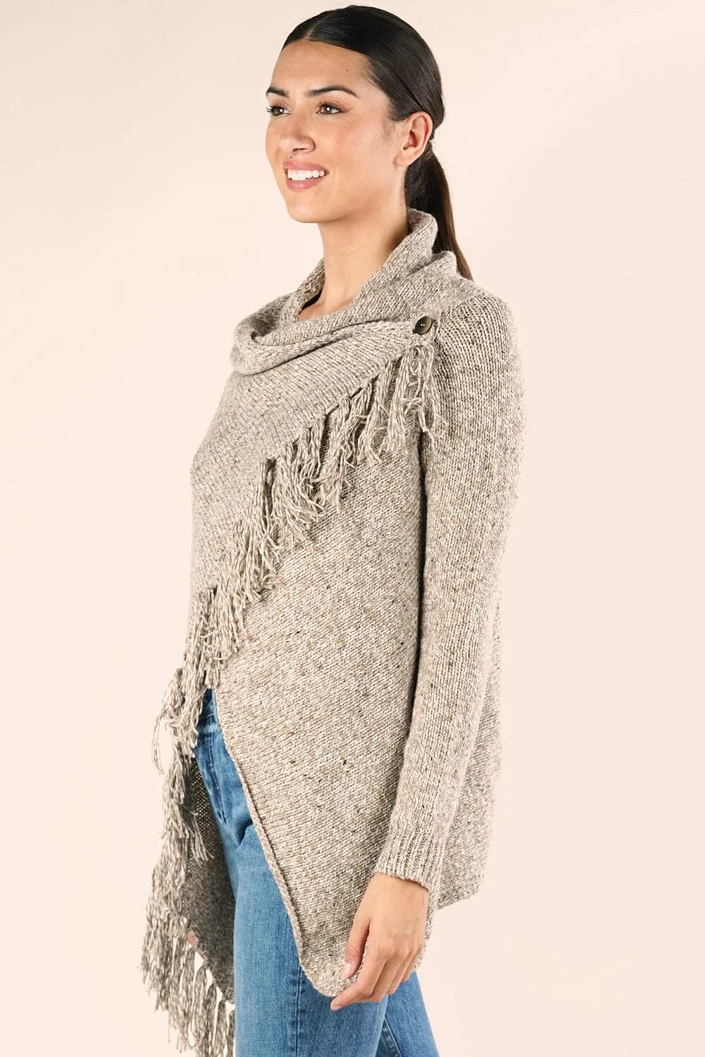 Carys Speckled Knit Sweater