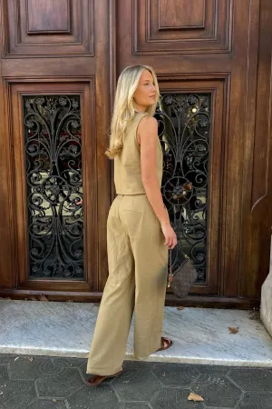 CelinaIC Bukser - Lys Khaki