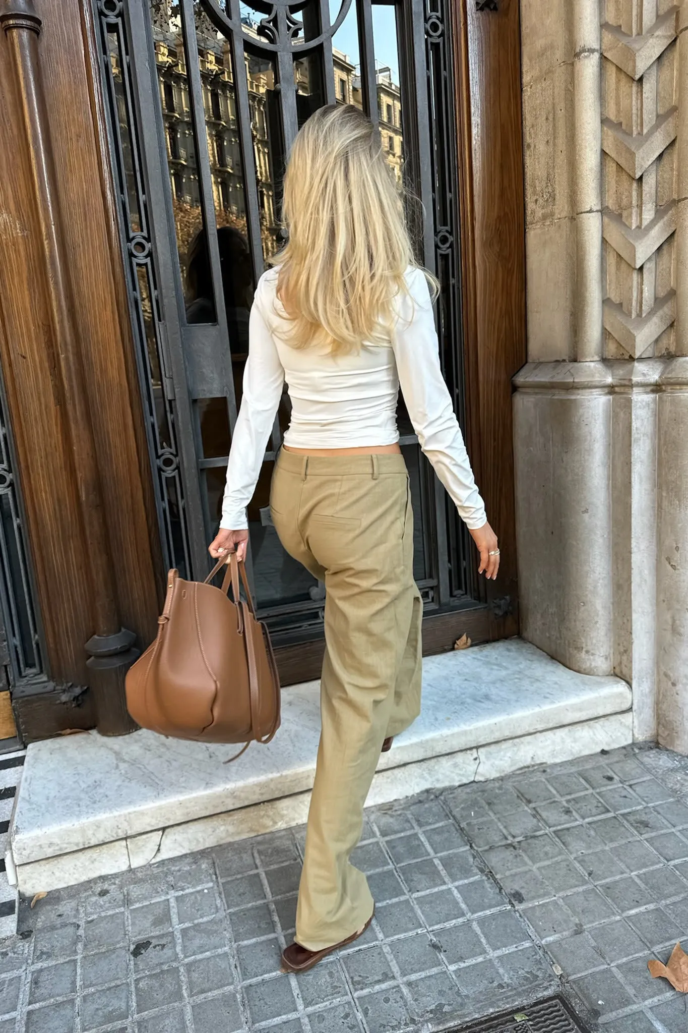 CelinaIC Bukser - Lys Khaki