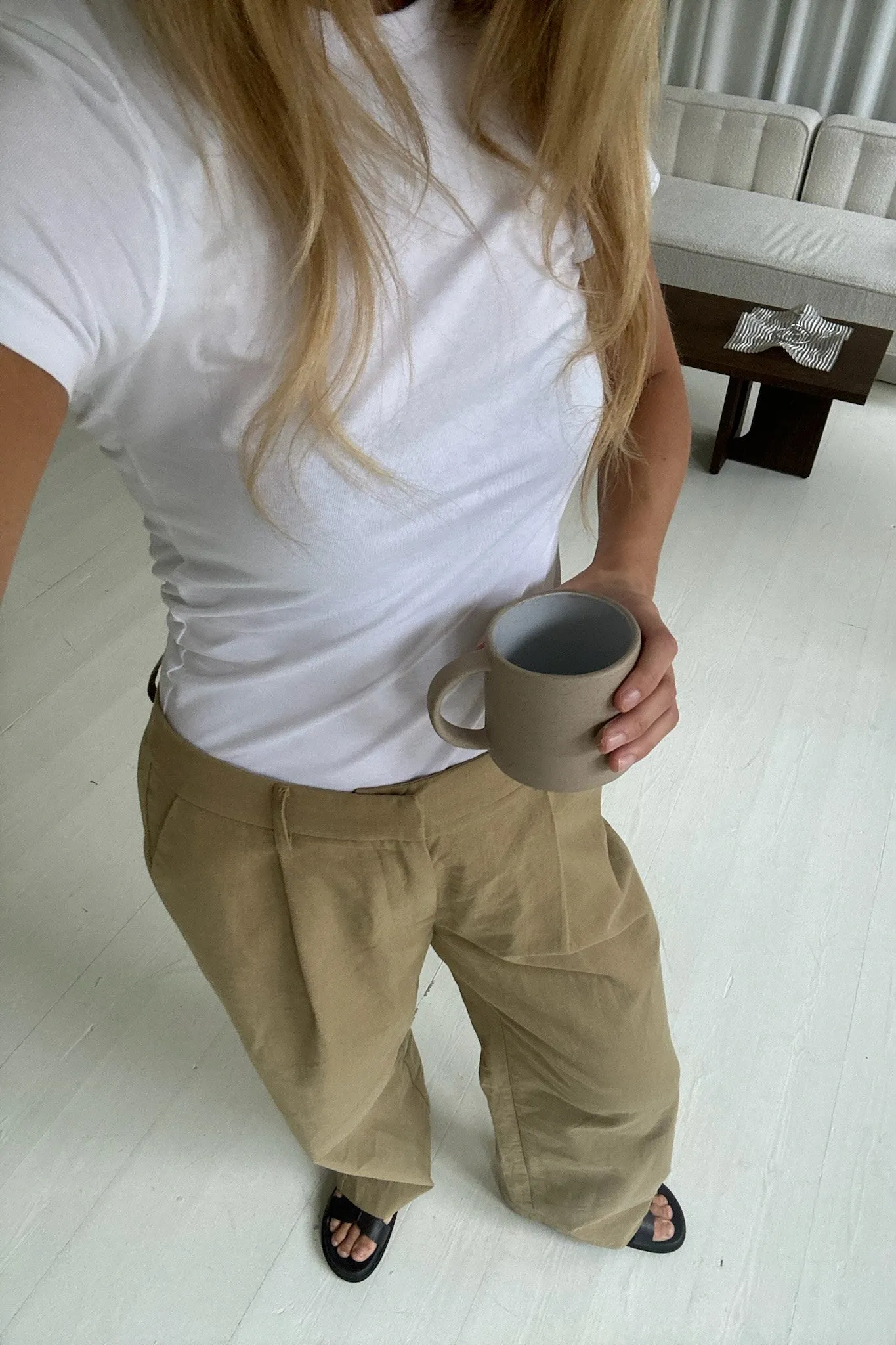 CelinaIC Bukser - Lys Khaki