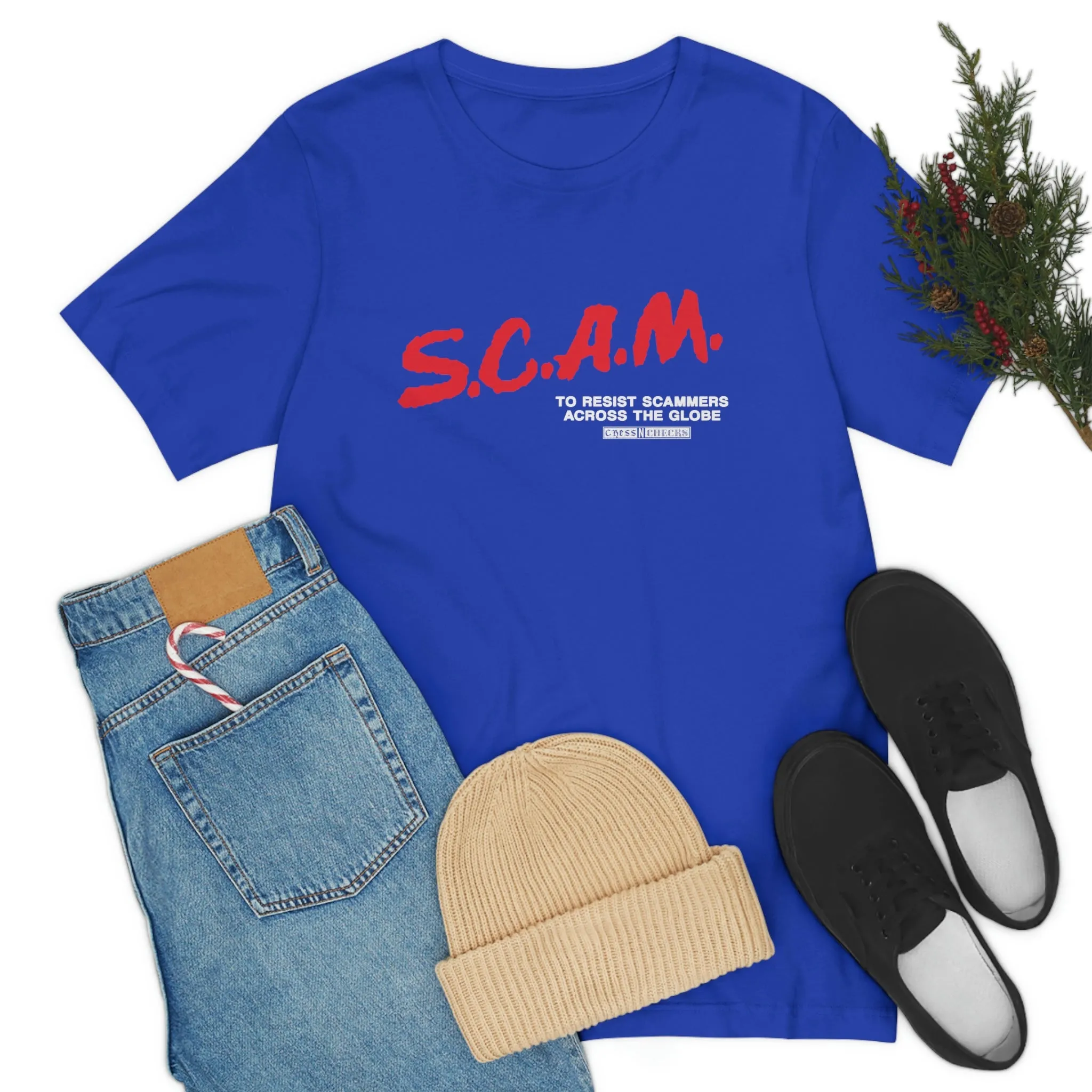 Chess N Checks "S.C.A.M" T-Shirt
