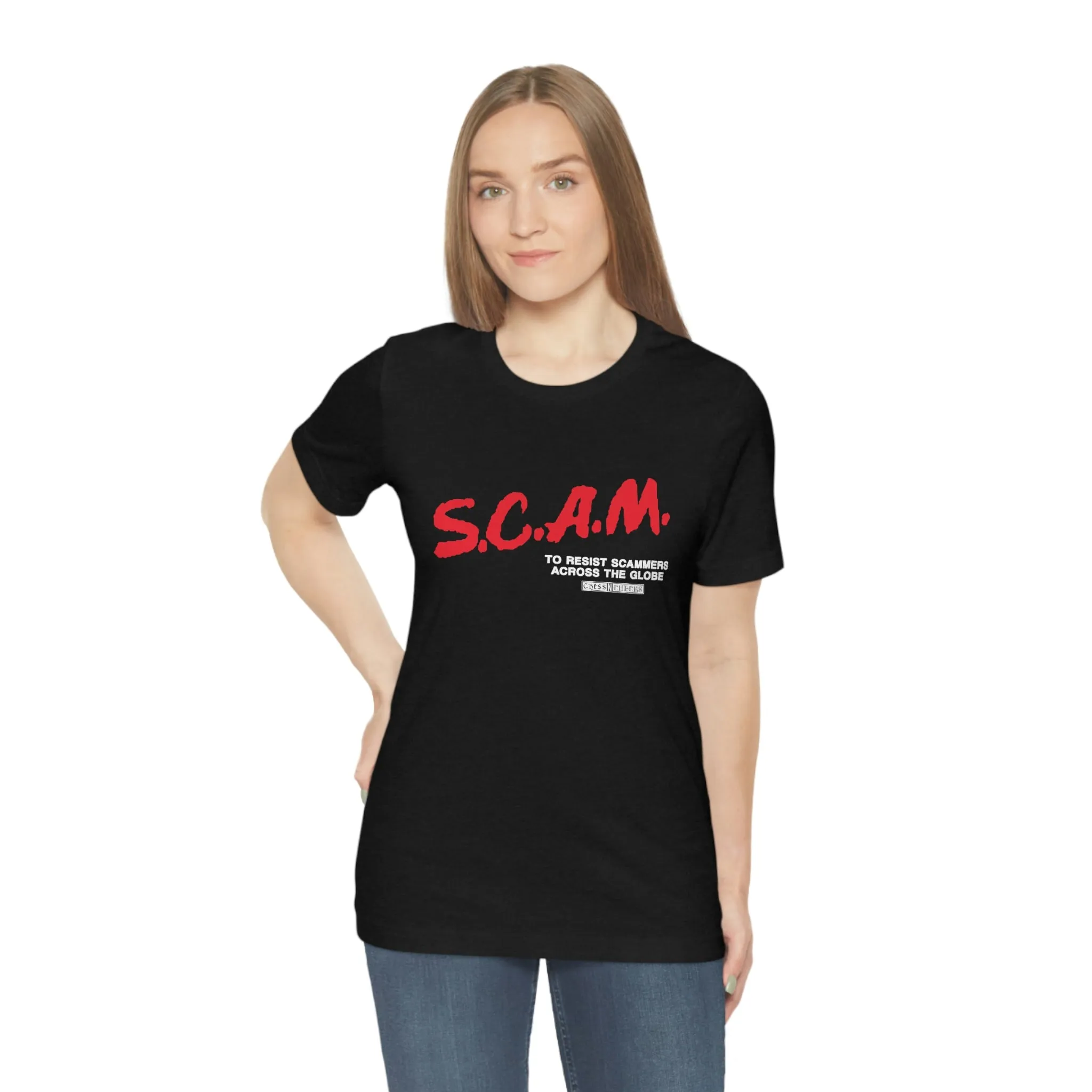 Chess N Checks "S.C.A.M" T-Shirt