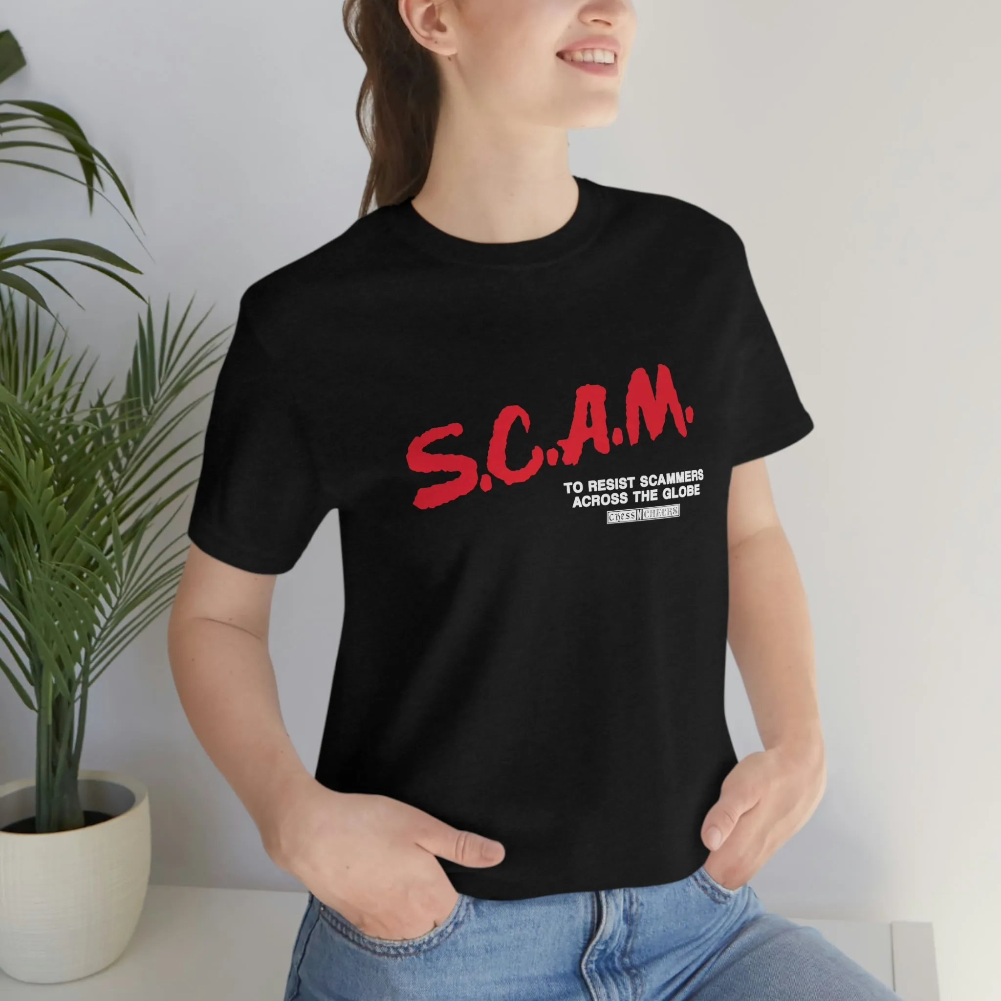 Chess N Checks "S.C.A.M" T-Shirt