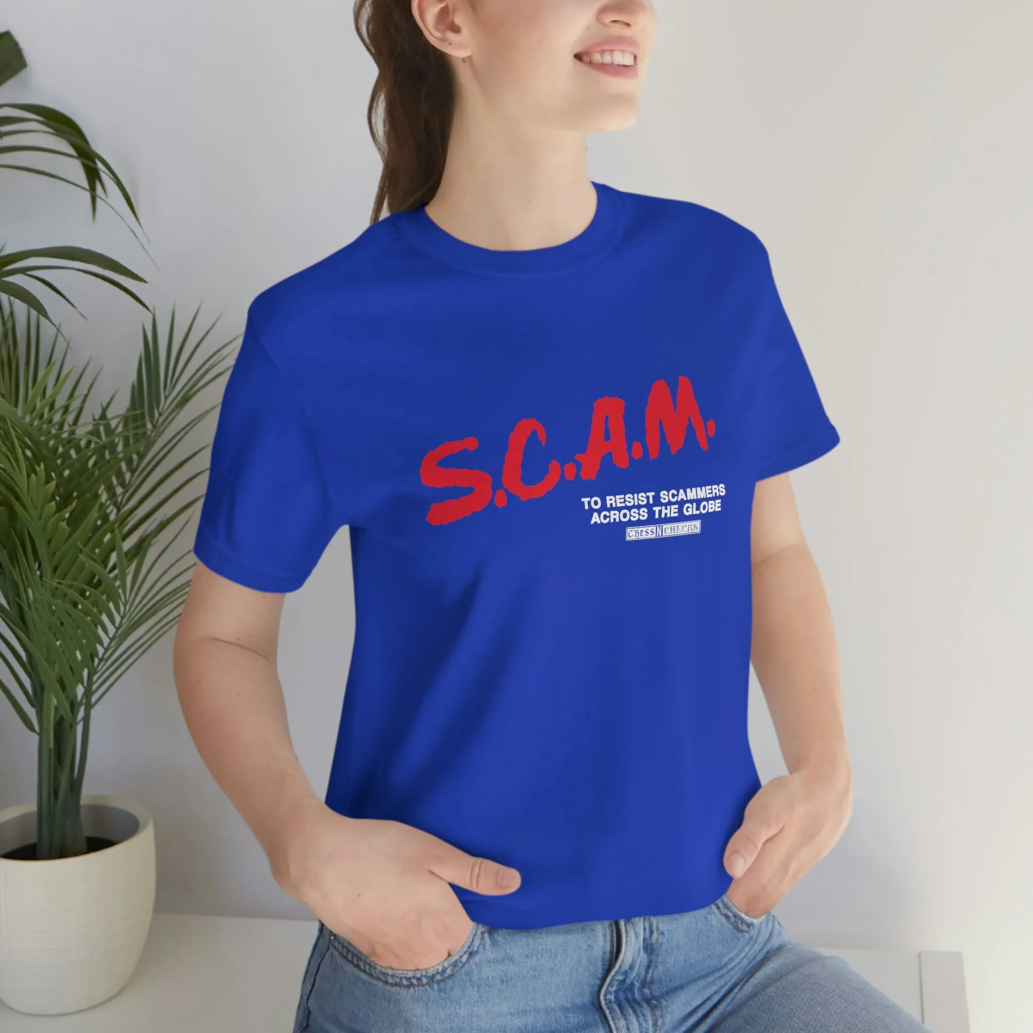 Chess N Checks "S.C.A.M" T-Shirt