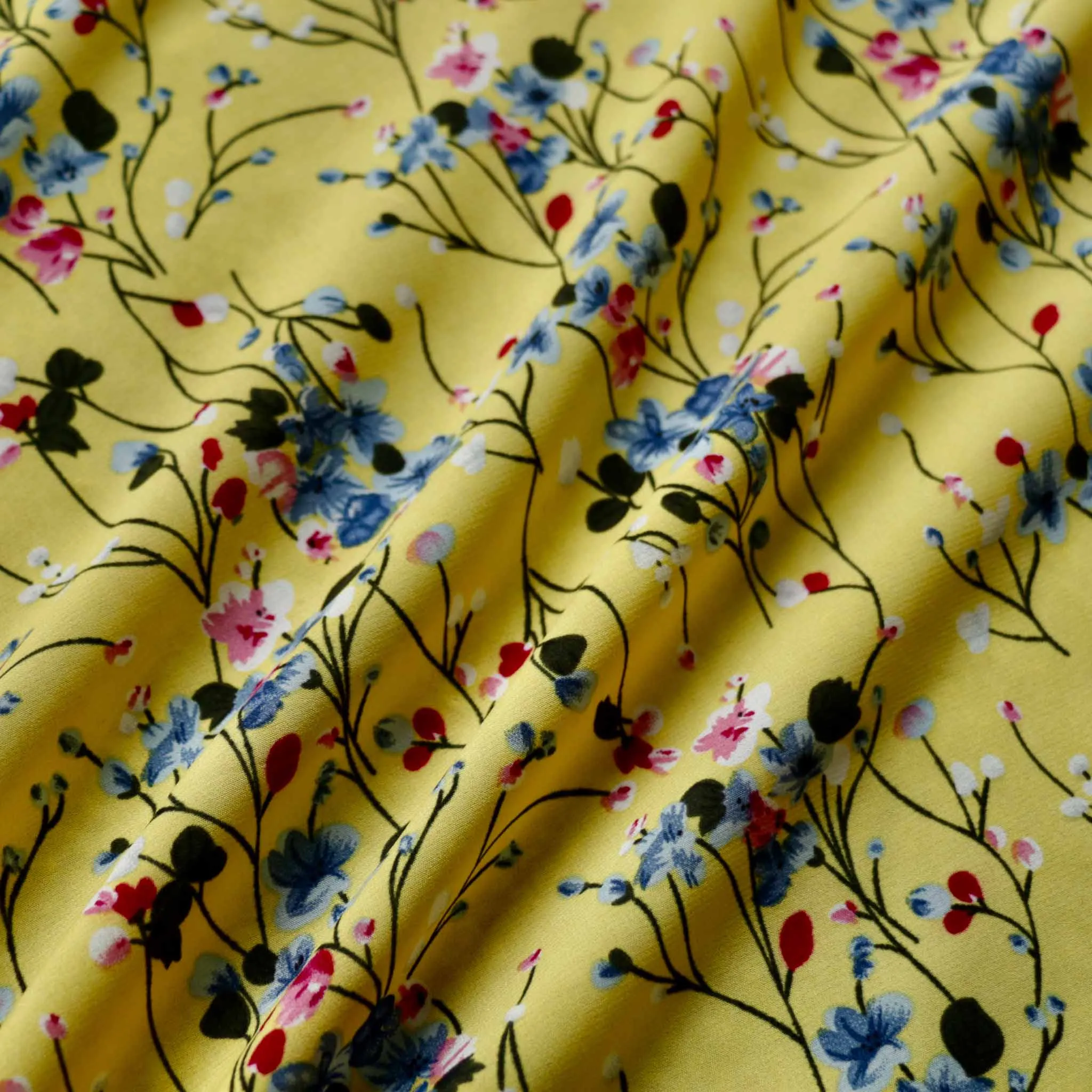 Chiffon Fabric - Dusty pink or yellow