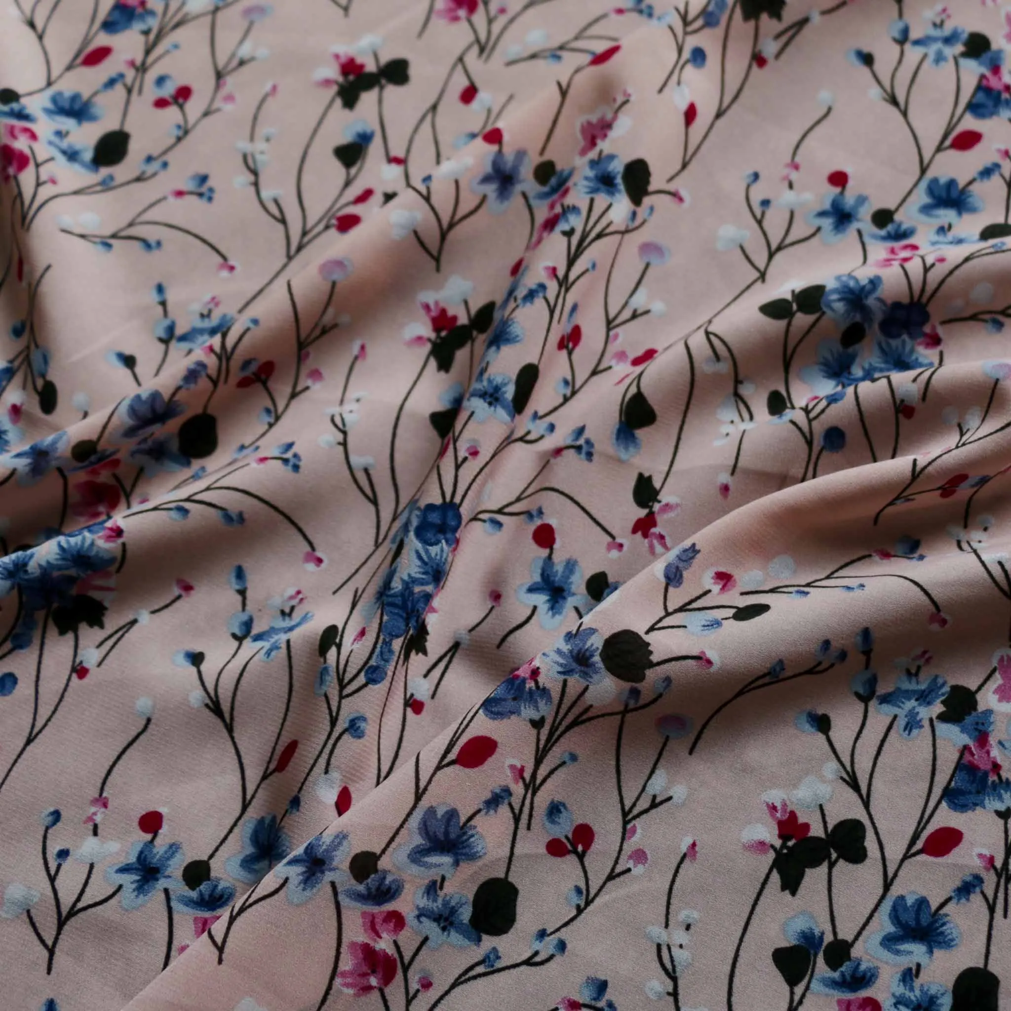 Chiffon Fabric - Dusty pink or yellow