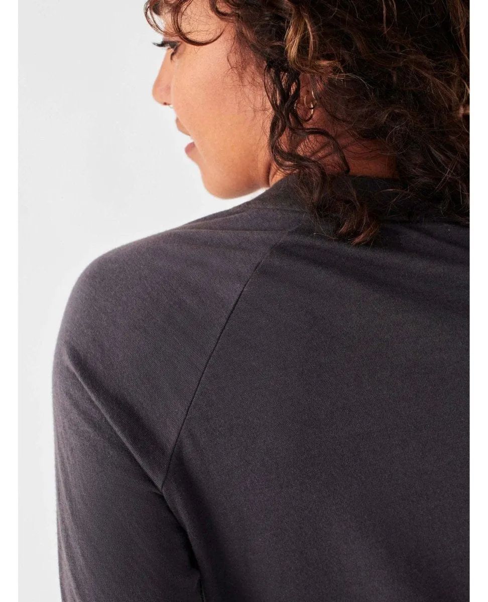 Cloud™ Henley Vintage Black
