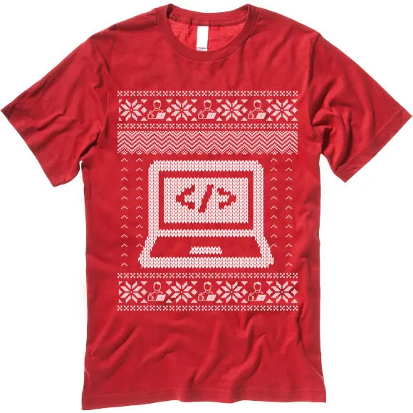 Coder Christmas T Shirt