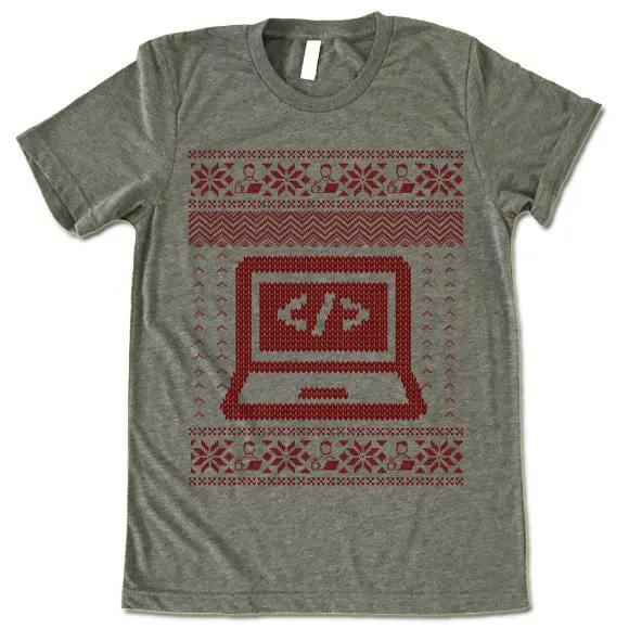 Coder Christmas T Shirt
