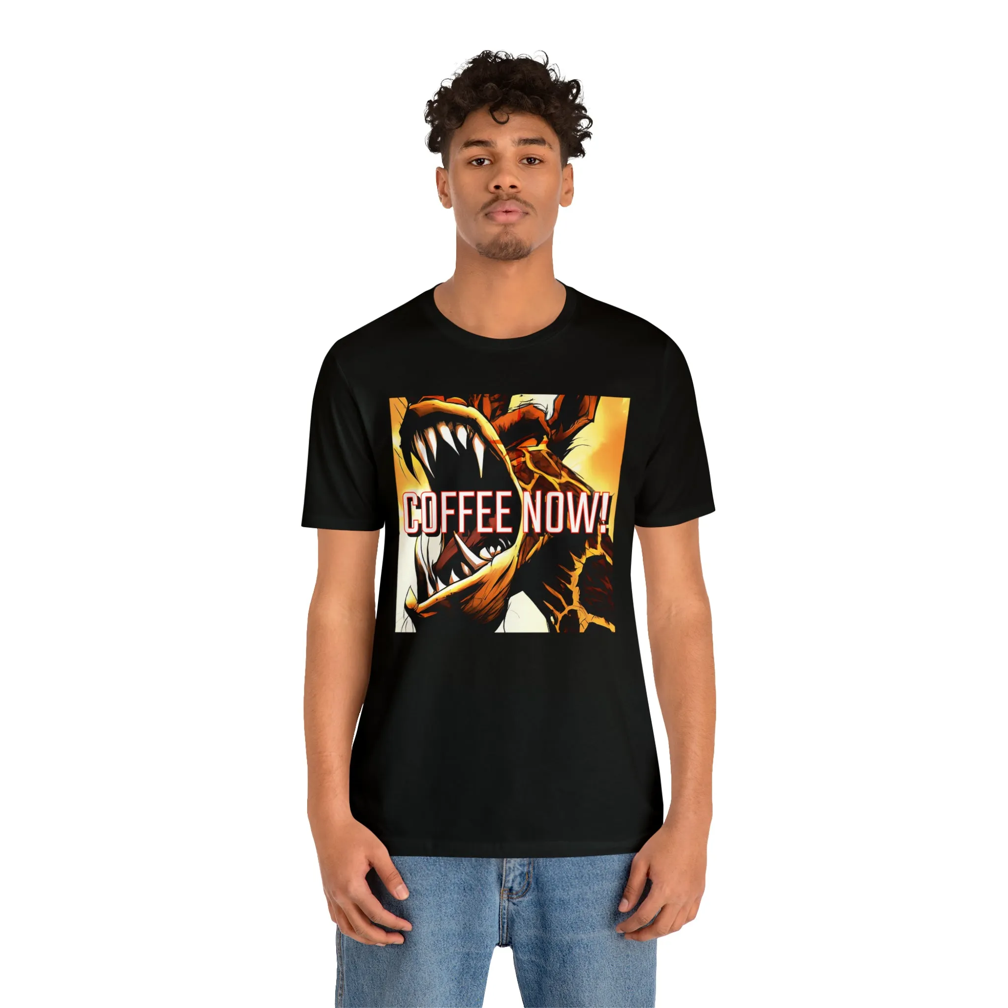 Coffe Now! Short Sleeve Tee