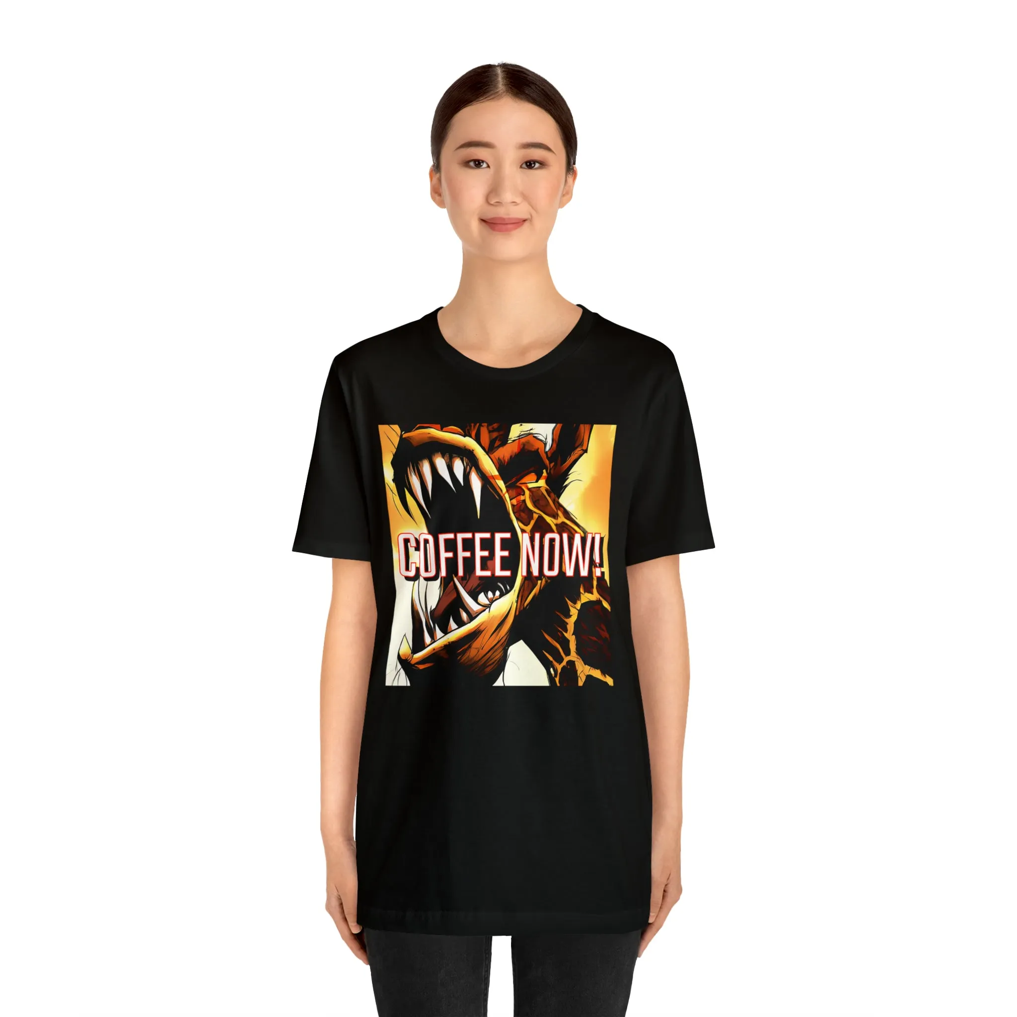 Coffe Now! Short Sleeve Tee