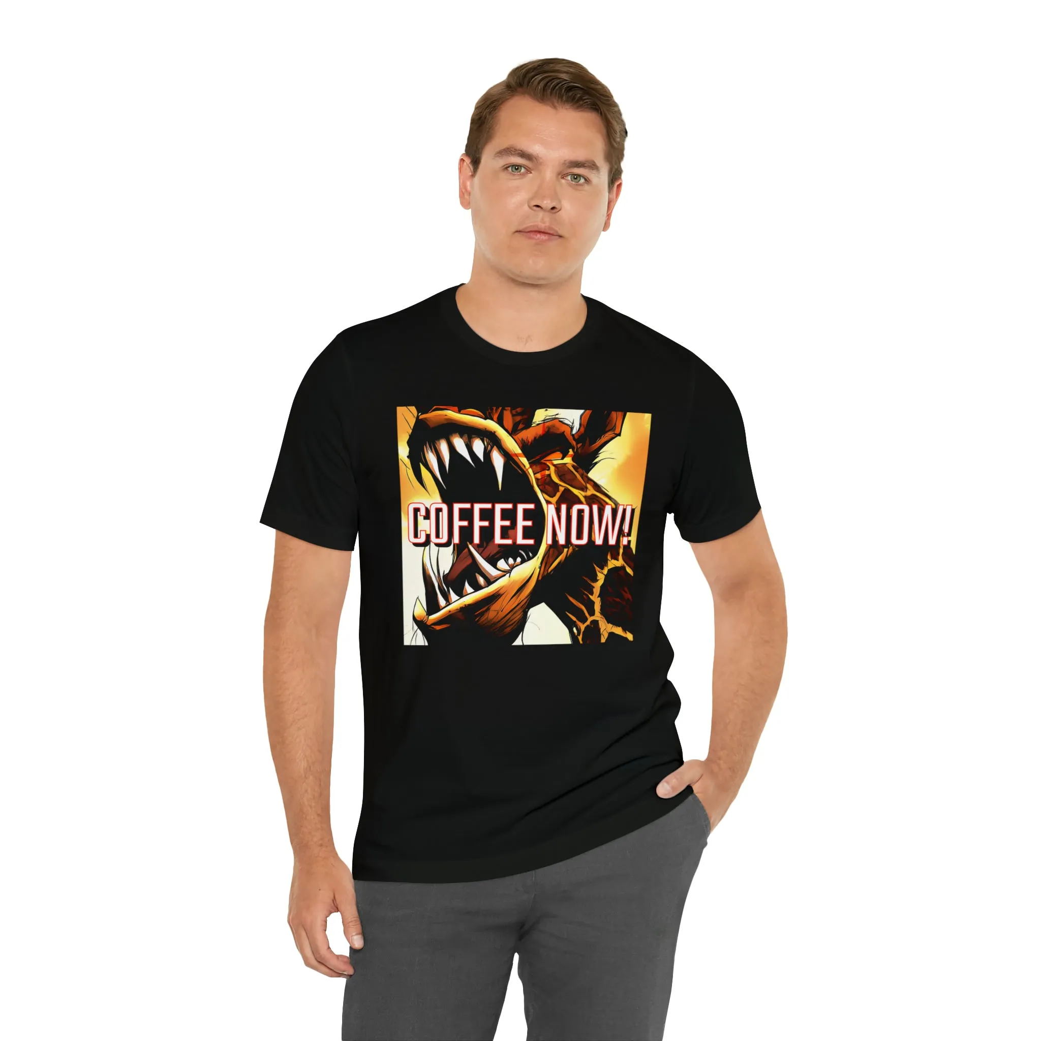 Coffe Now! Short Sleeve Tee