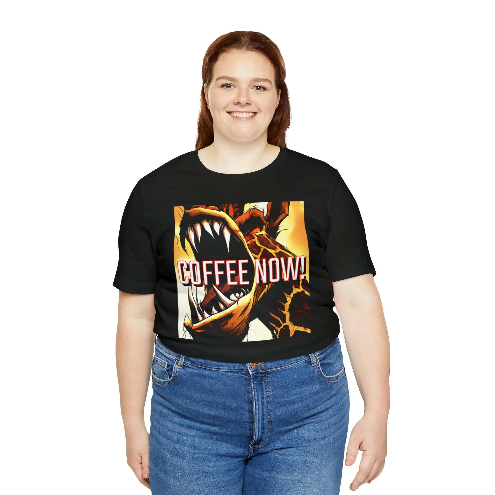Coffe Now! Short Sleeve Tee