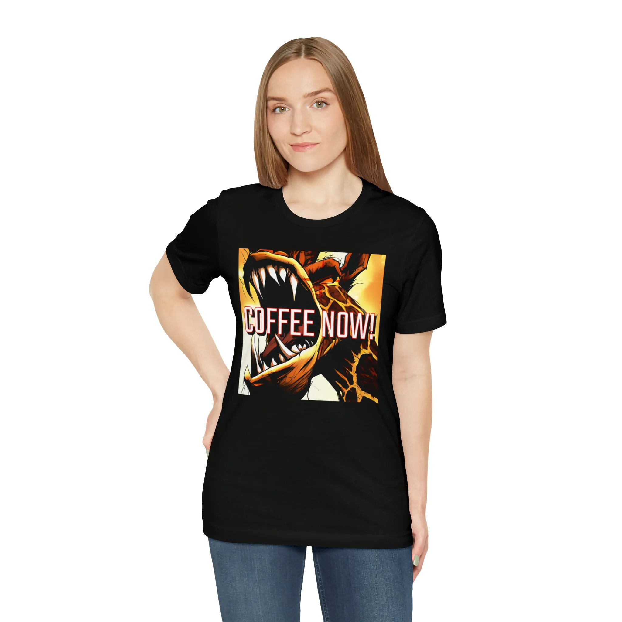Coffe Now! Short Sleeve Tee