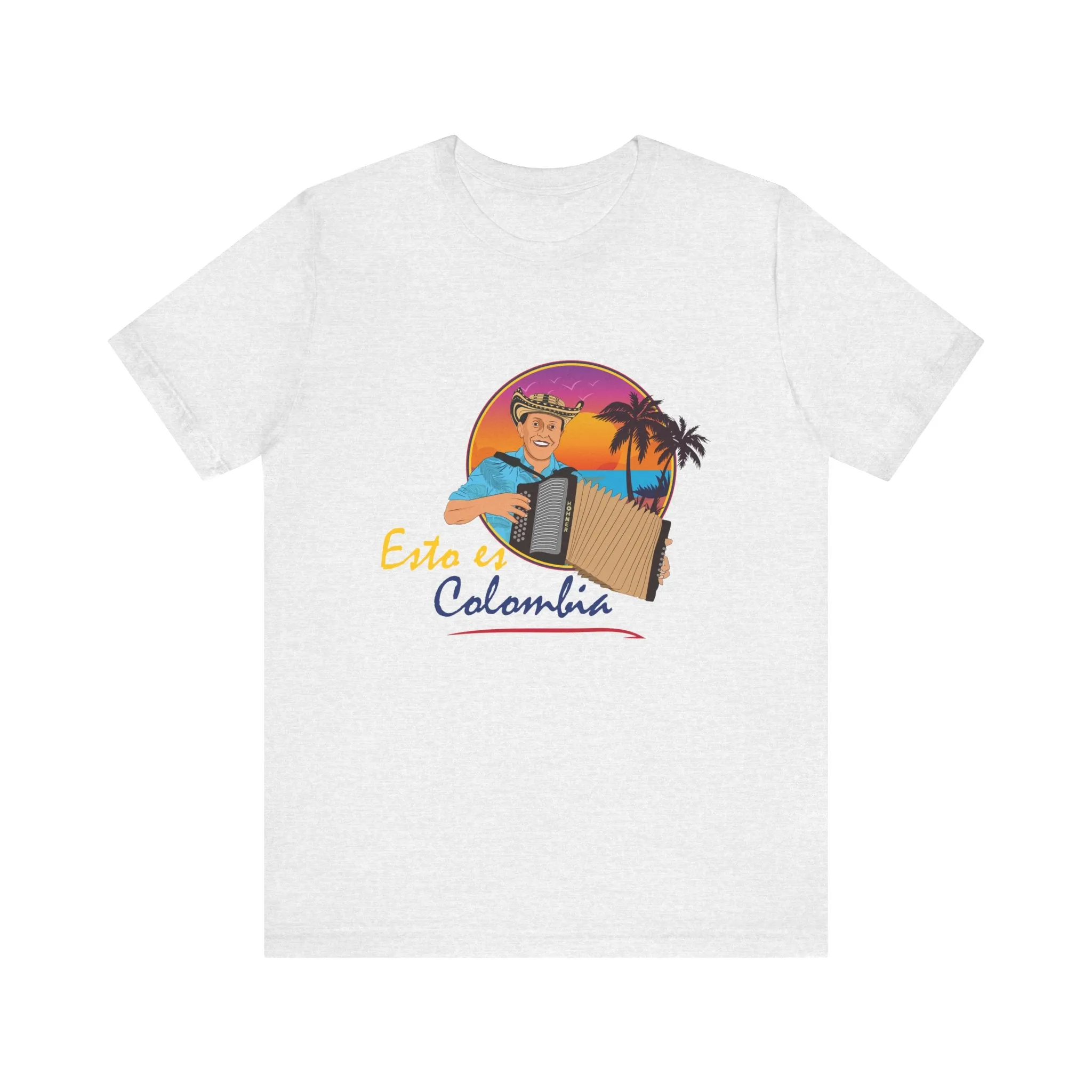 Colombian short-sleeved unisex t-shirt