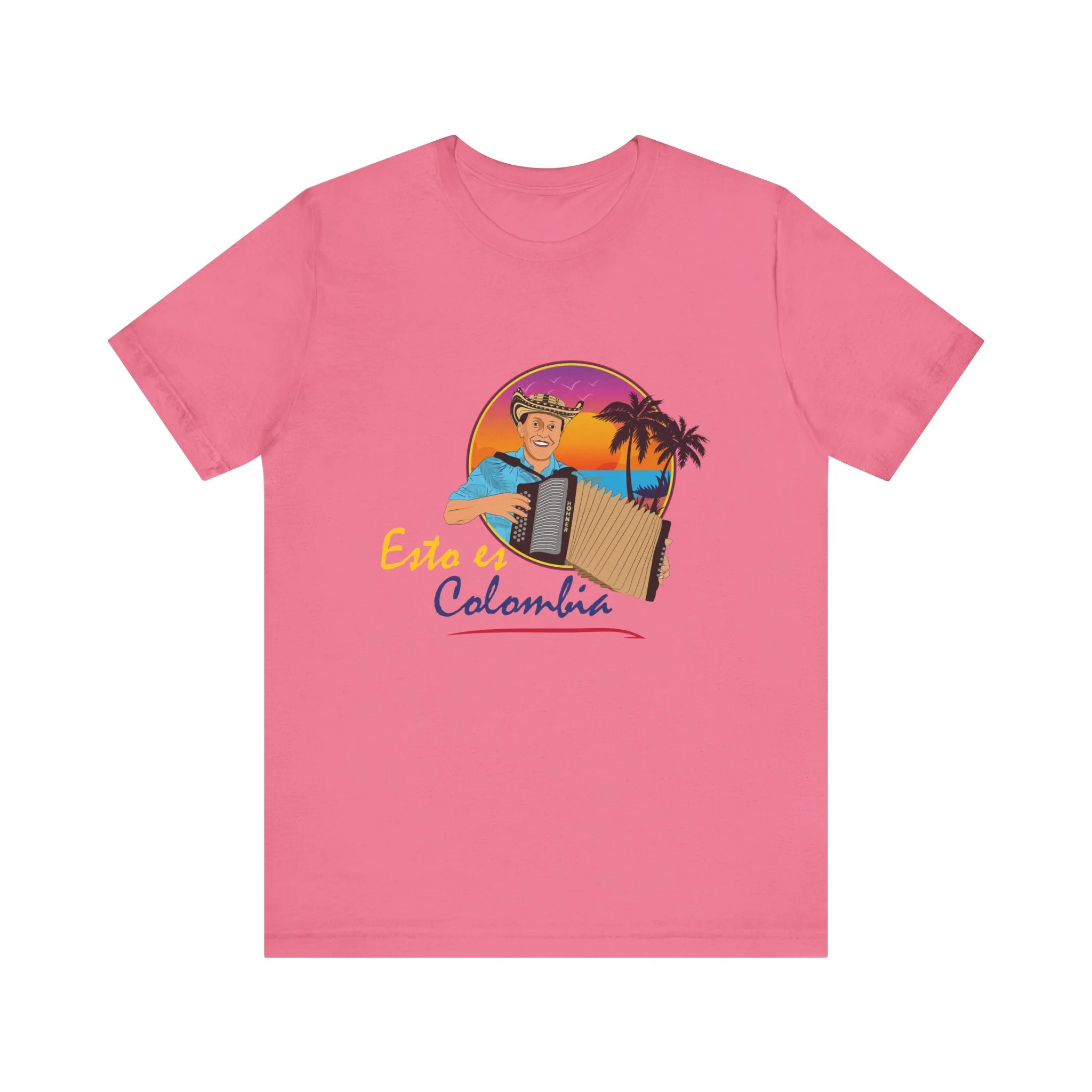 Colombian short-sleeved unisex t-shirt