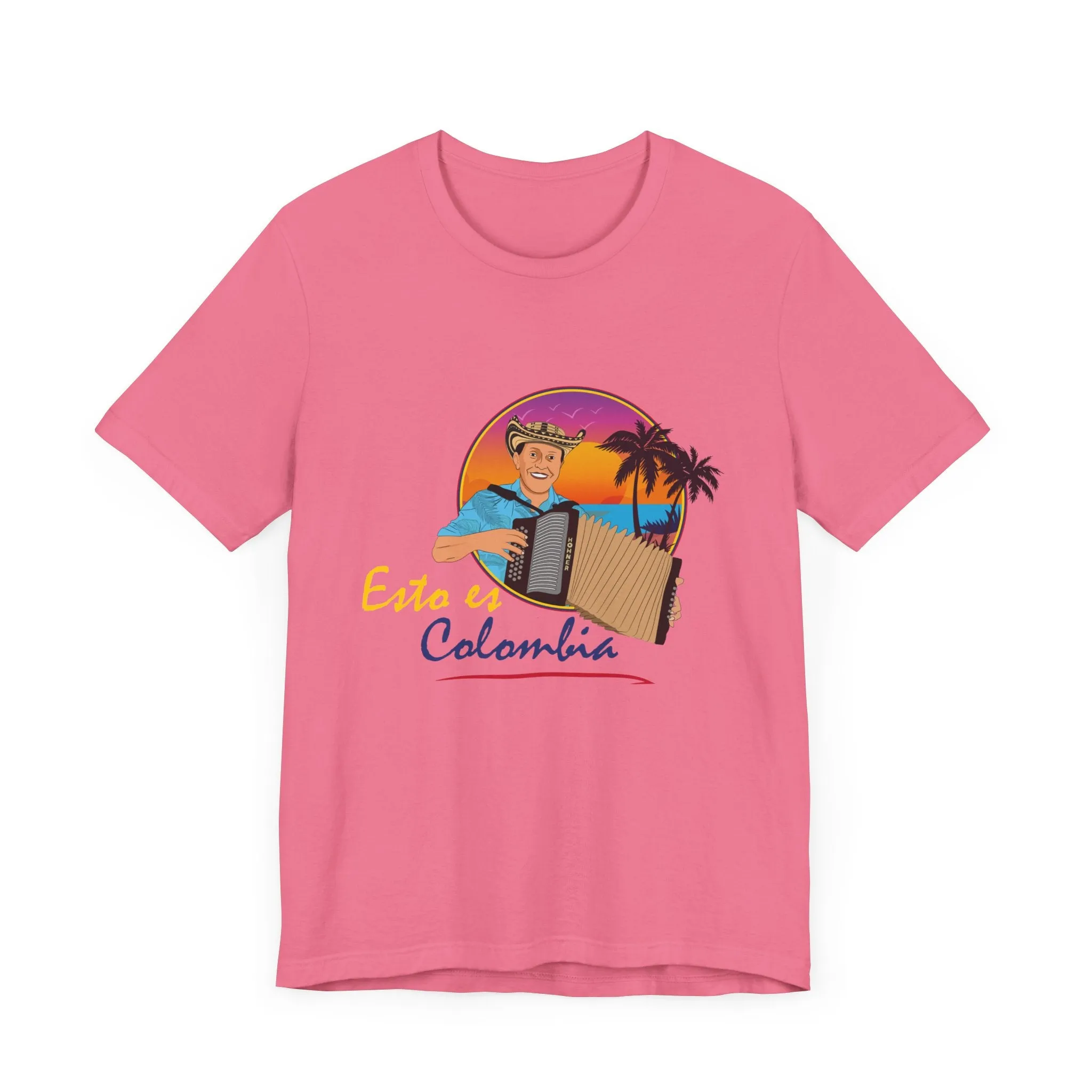 Colombian short-sleeved unisex t-shirt