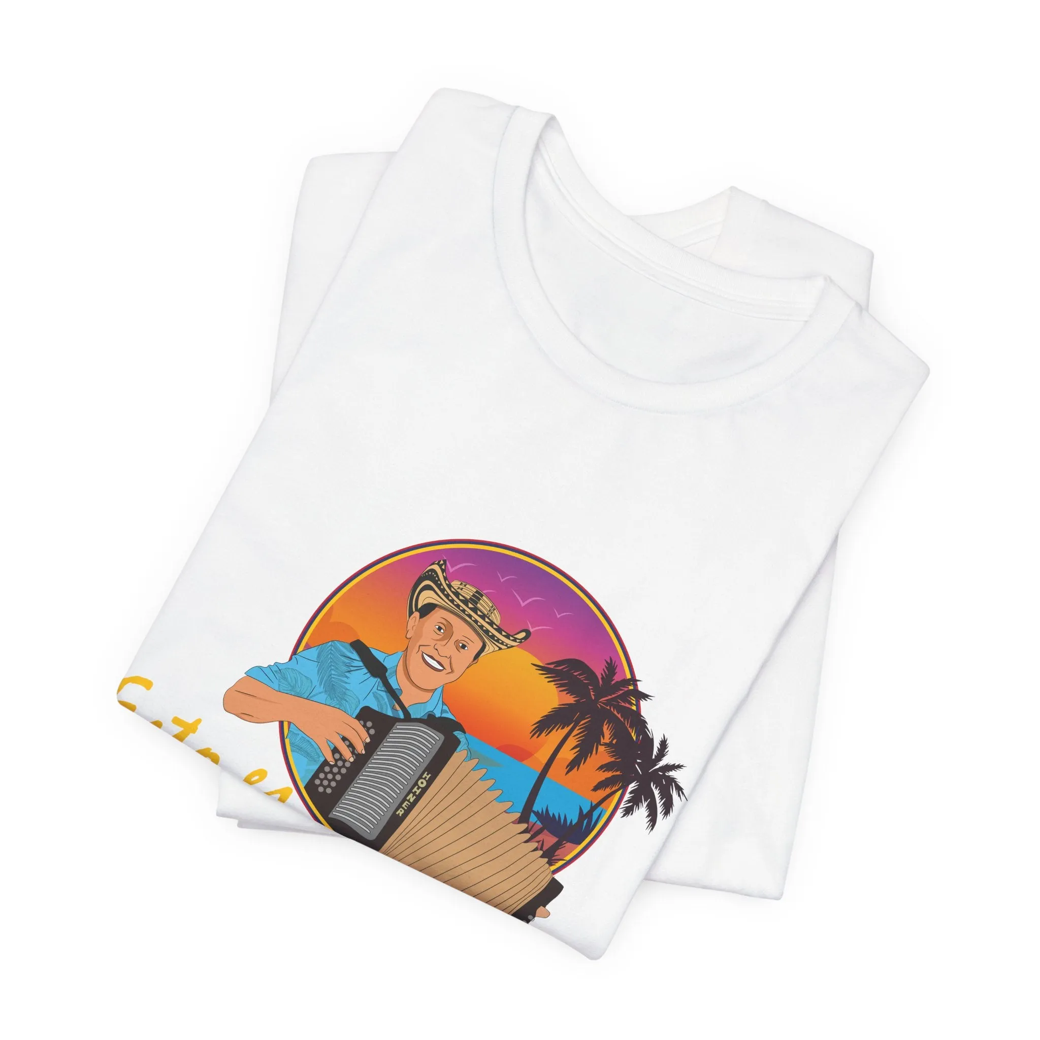 Colombian short-sleeved unisex t-shirt