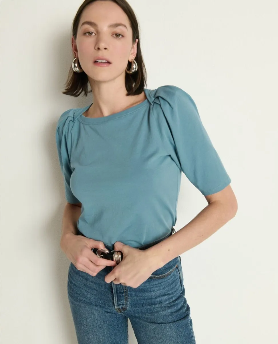 Deana Envelope T-Shirt Smokey Blue